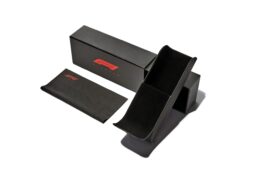 F1 leather red collection sunglasses case