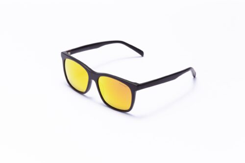 unisex, handmade, wayfarer matt black acetate sunglasses