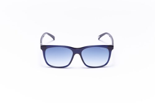 unisex, handmade, wayfarer blue acetate sunglasses