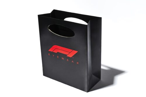 F1 promotional paper bag