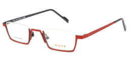 Bicolor, red combined with black, metallic, reading frame and assorted color acetate temples