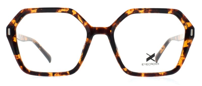 Unisex, shiny brown tartaruga frame and temples with assorted clip on and brown polarized lenses