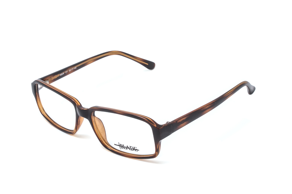Basic, brown tartaruga full frame, with assorted color temples
